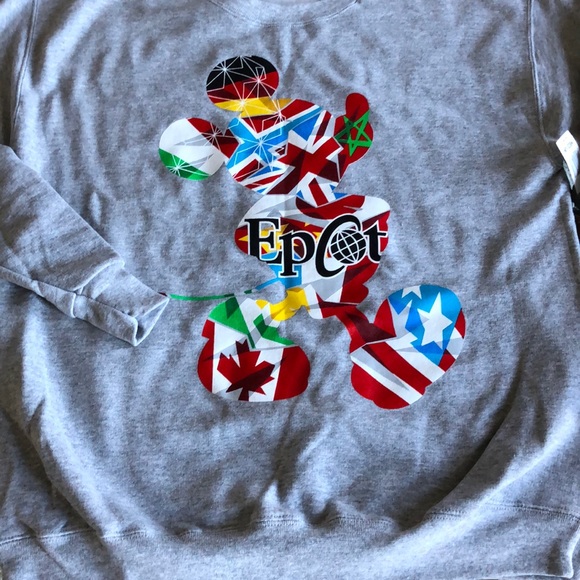 Disney’s Epcot International Mickey Sweatshirt - Picture 4 of 6